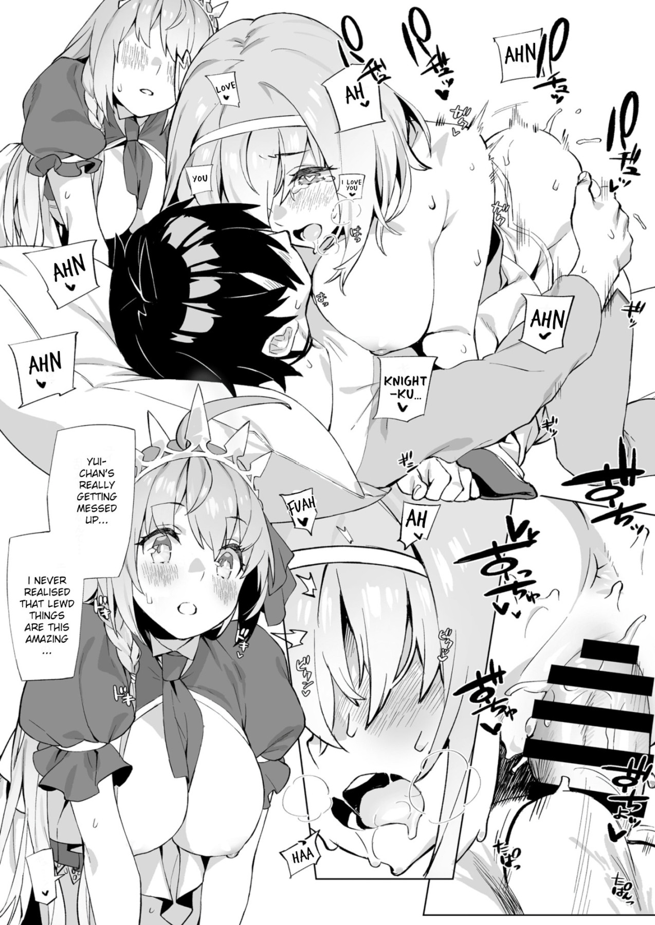 Hentai Manga Comic-Musunde Hiraite Yui to Peko-Read-12